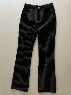 Reformation pinstripes jeans